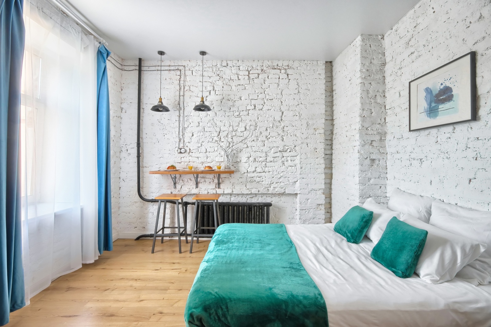 Стильная студия в тихом доме