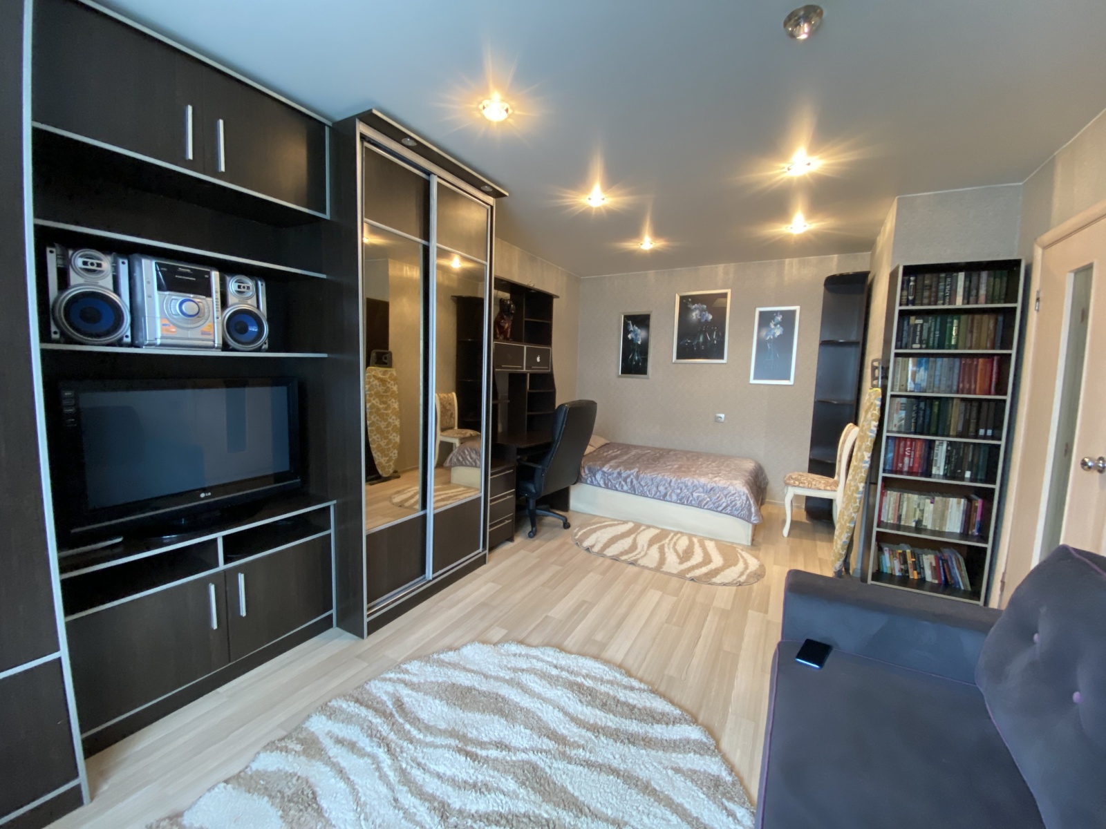 Уютная 1-комнатная квартира 35,6 кв метров