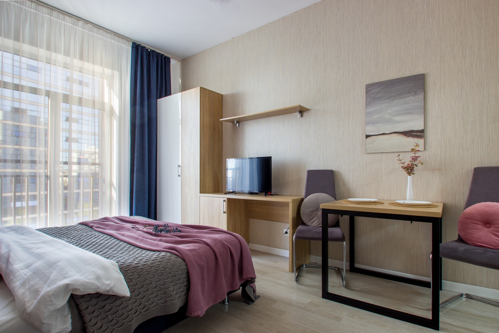 СТУДИЯ Natalie Apartments недалеко от Аэропорта Пулково