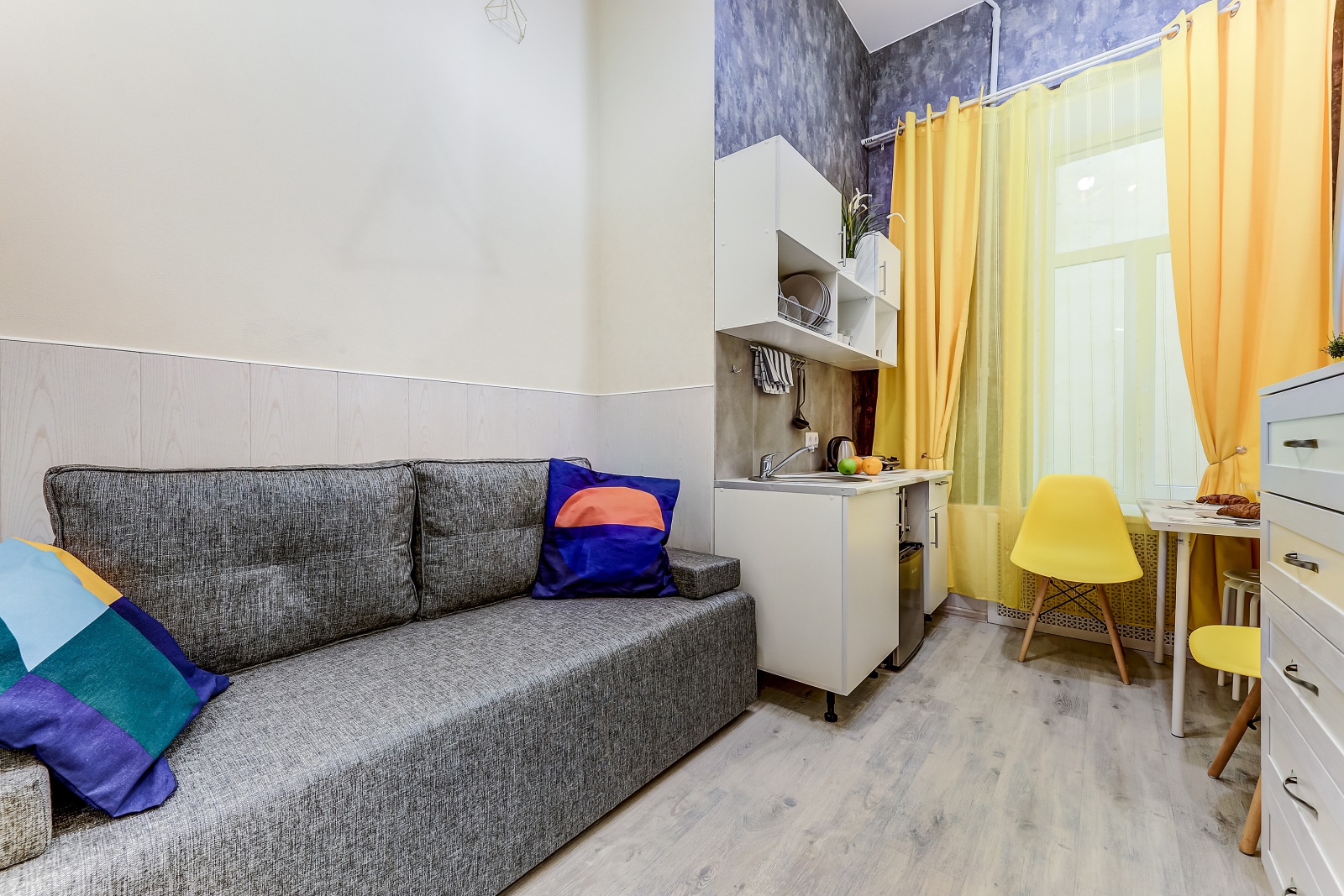 Двухуровневая студия на Моховой 32