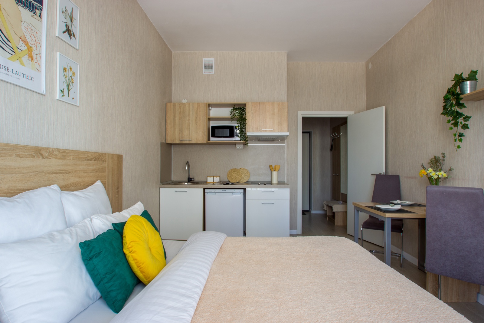 СТУДИЯ Natalie Apartments недалеко от Аэропорта Пулково