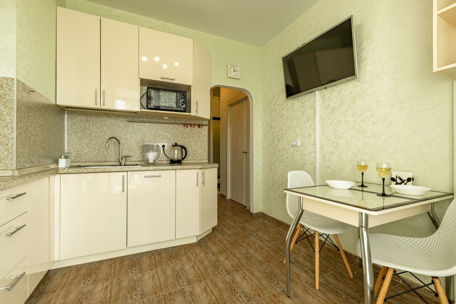 Уютная квартира у метро Рыбацкое!