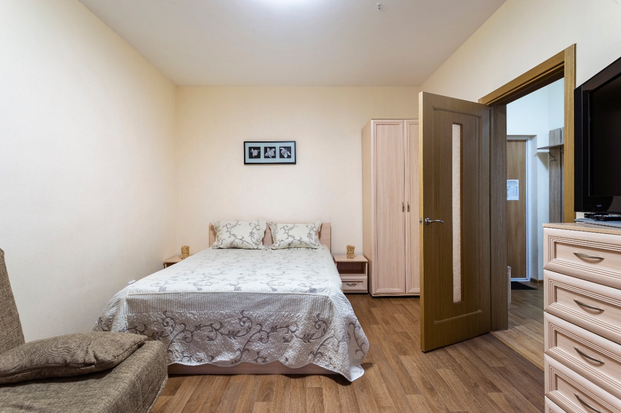 Едем в Питер - Уютные Апартаменты Гарден Вью-2 СОФИЯ евродвушка на Южном шоссе