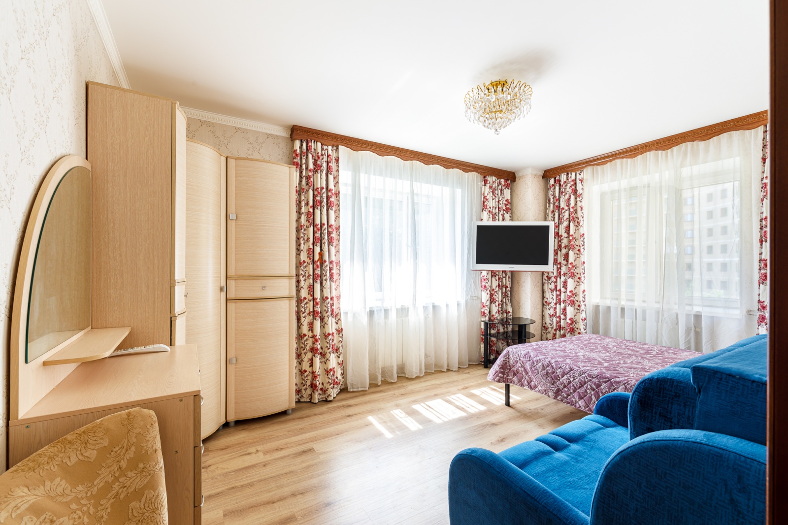 Однокомнатная вблизи парка