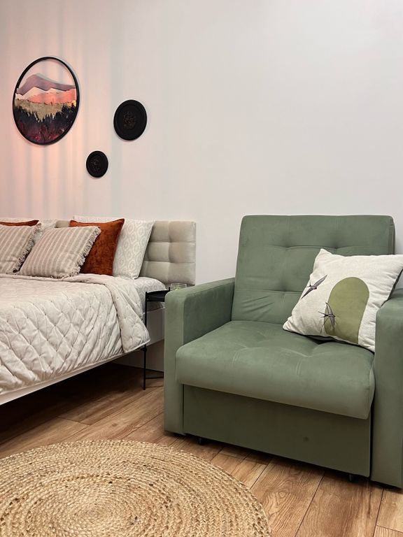 Уютная квартира-студия в новом комфортабельном ЖК "Шекспир"!