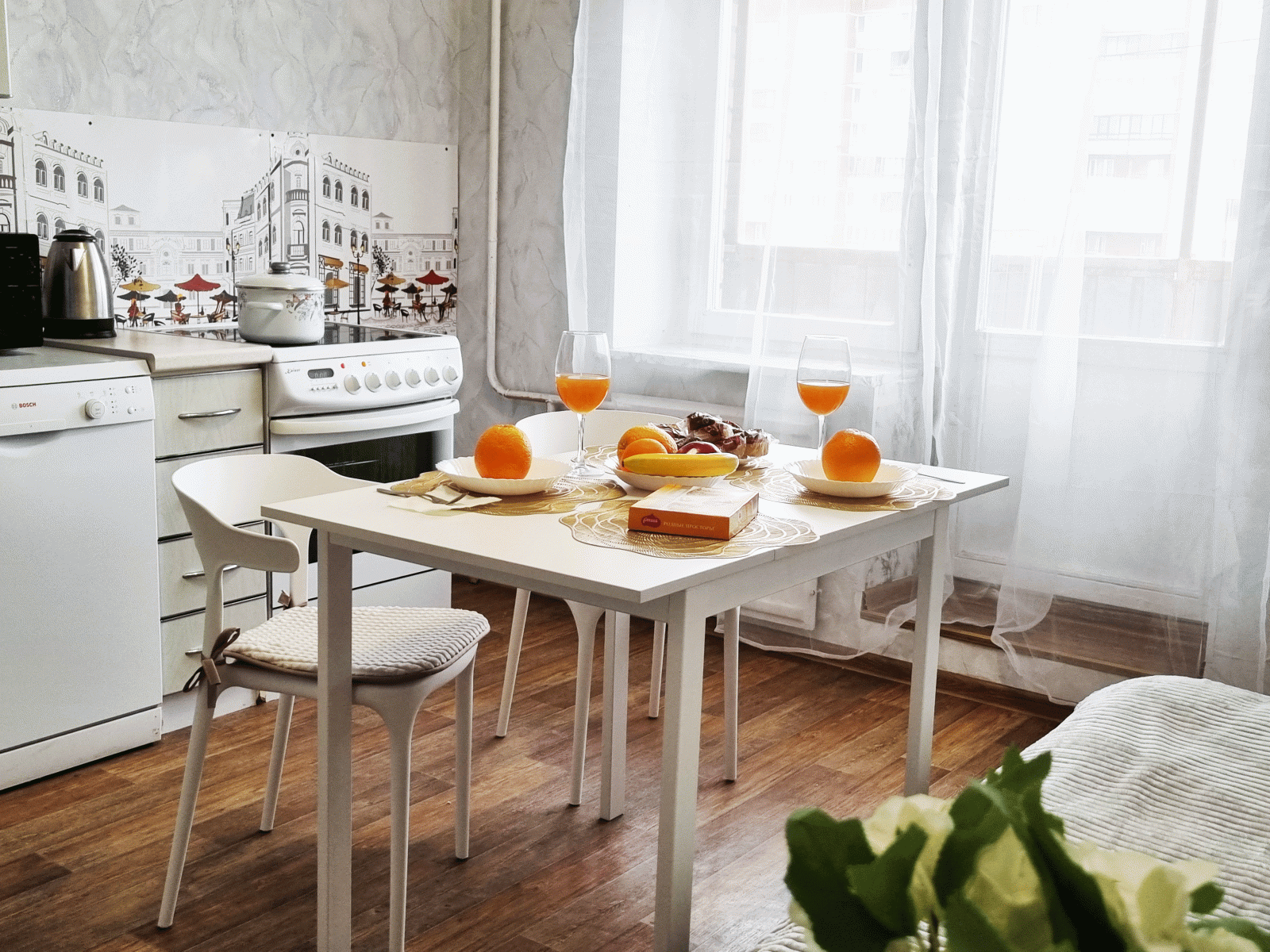 Уютная квартира "Летний Сад" у метро Комендантский проспект