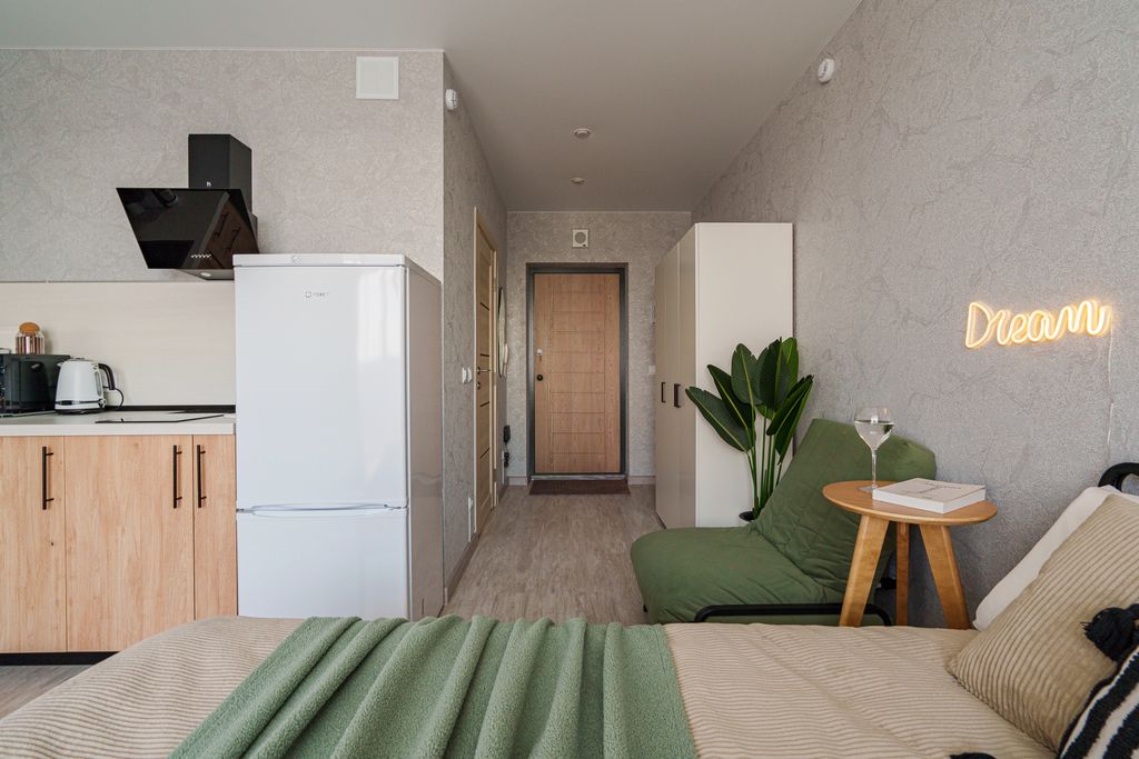 Светлая, красивая, уютная квартира-студия!