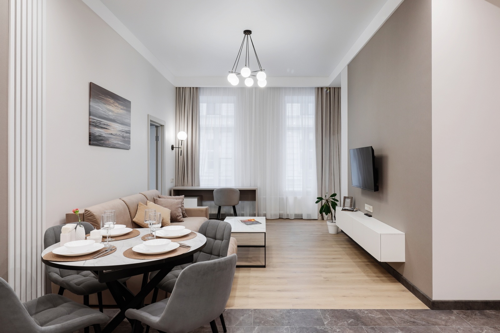 Просторная и комфортная квартира