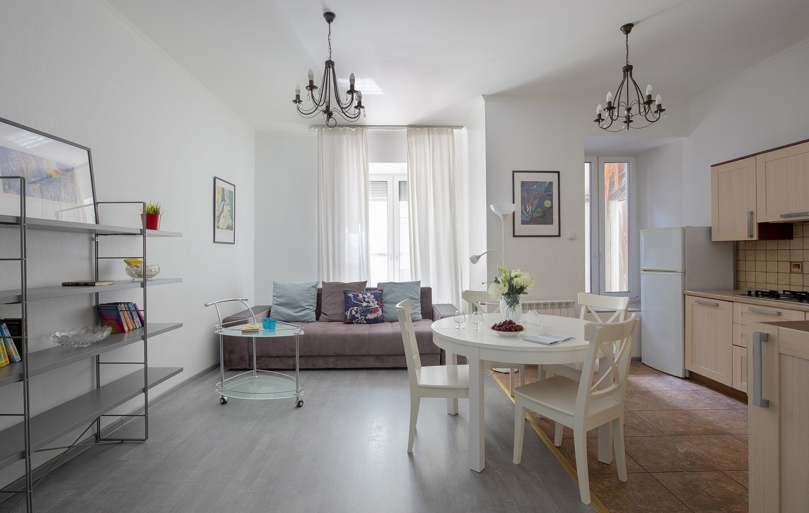 Трехкомнатные апартаменты Город Рек у Летнего сада и Марсова поля