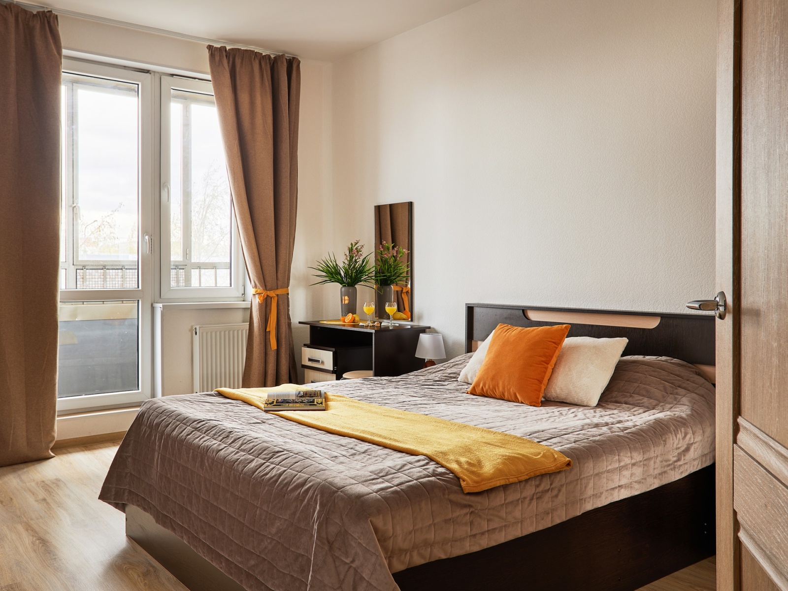 Двухкомнатная квартира Мокко на Лесной