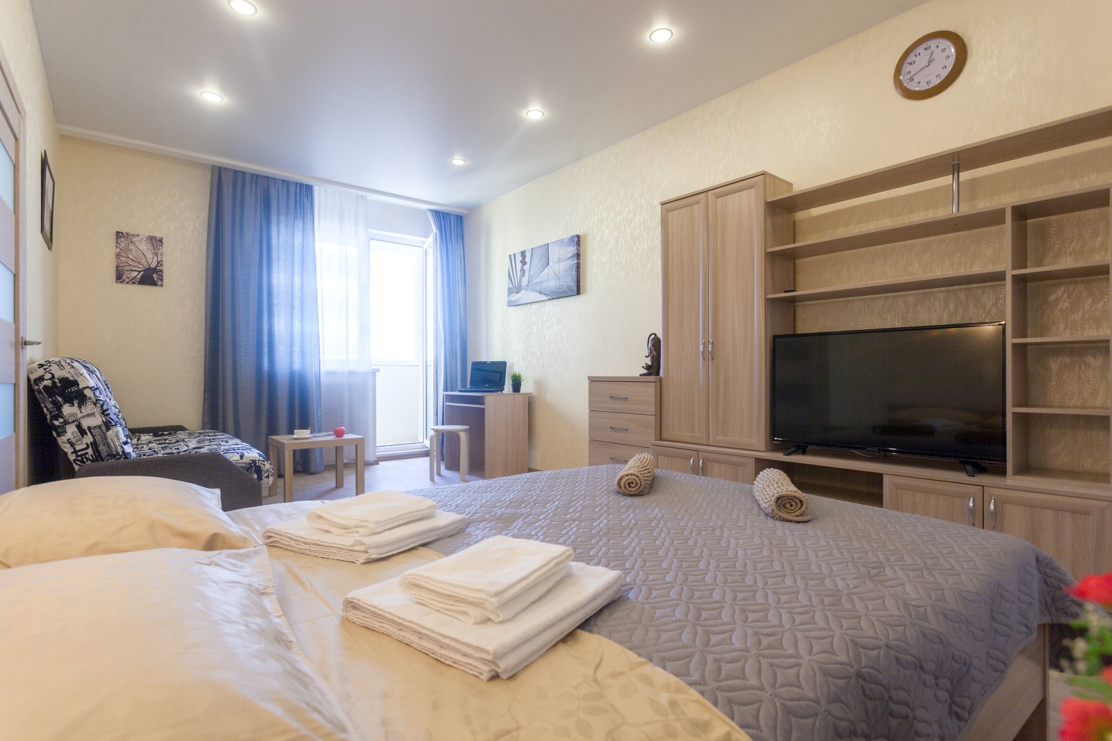 Однокомнатная квартира около метро "Пролетарская" №1