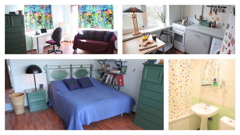 Однокомнатная квартира Город Рек у метро Звездная