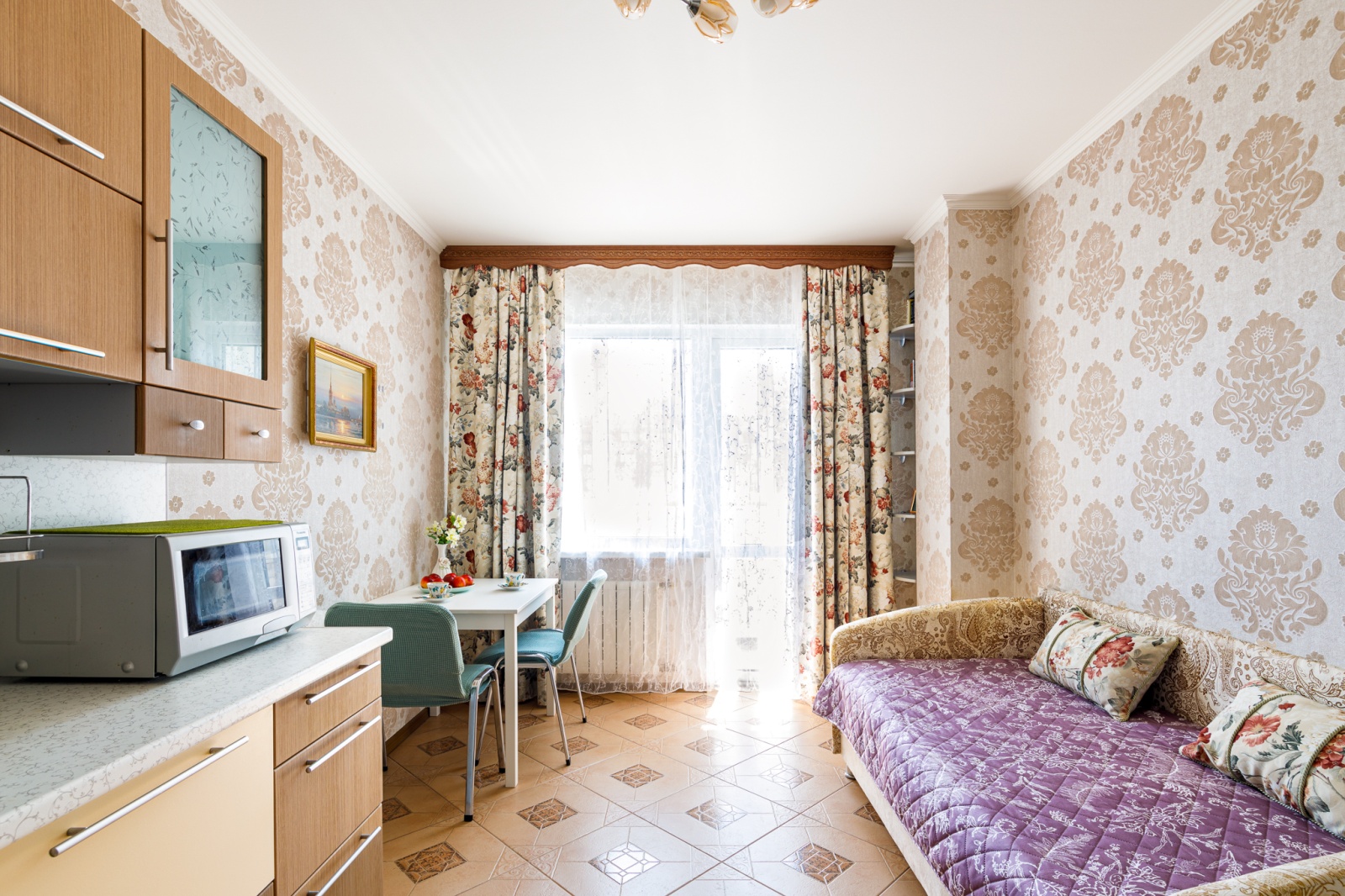 Однокомнатная вблизи парка