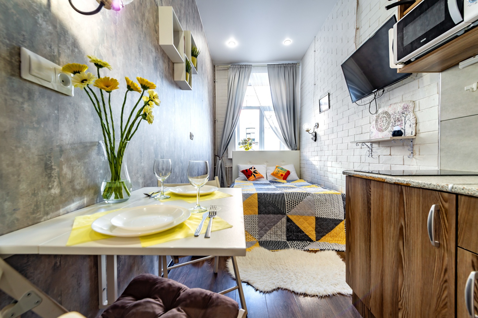 Уютные апартаменты