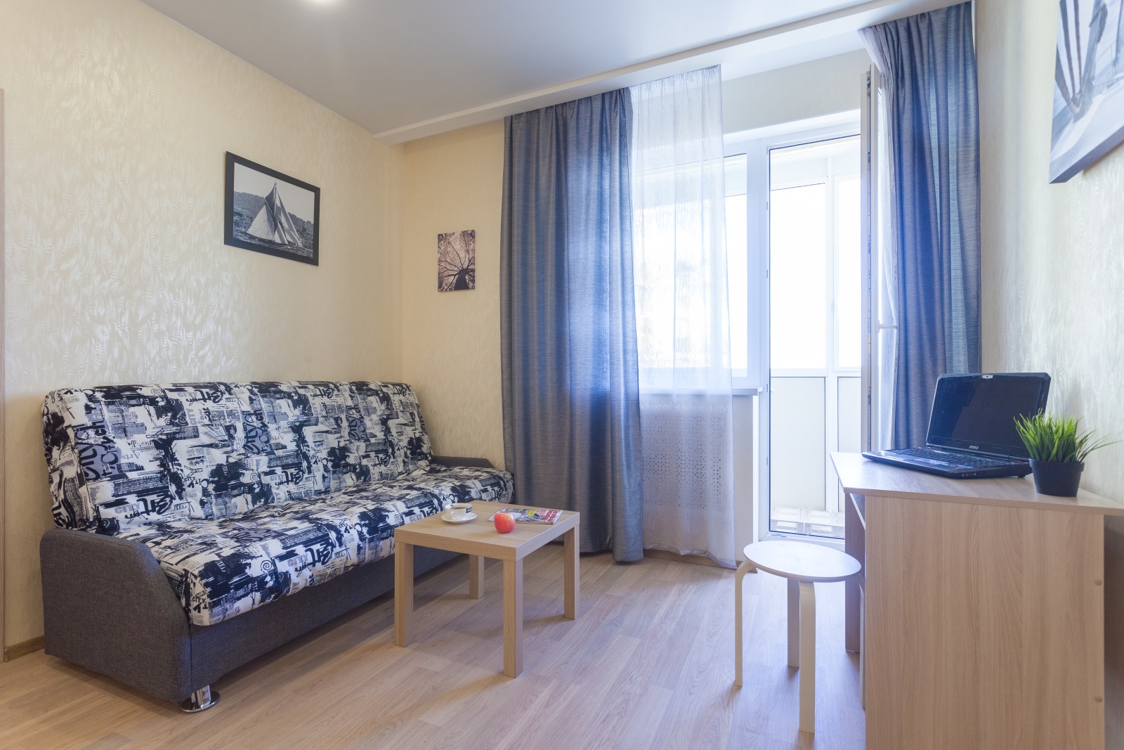 Однокомнатная квартира около метро "Пролетарская" №1