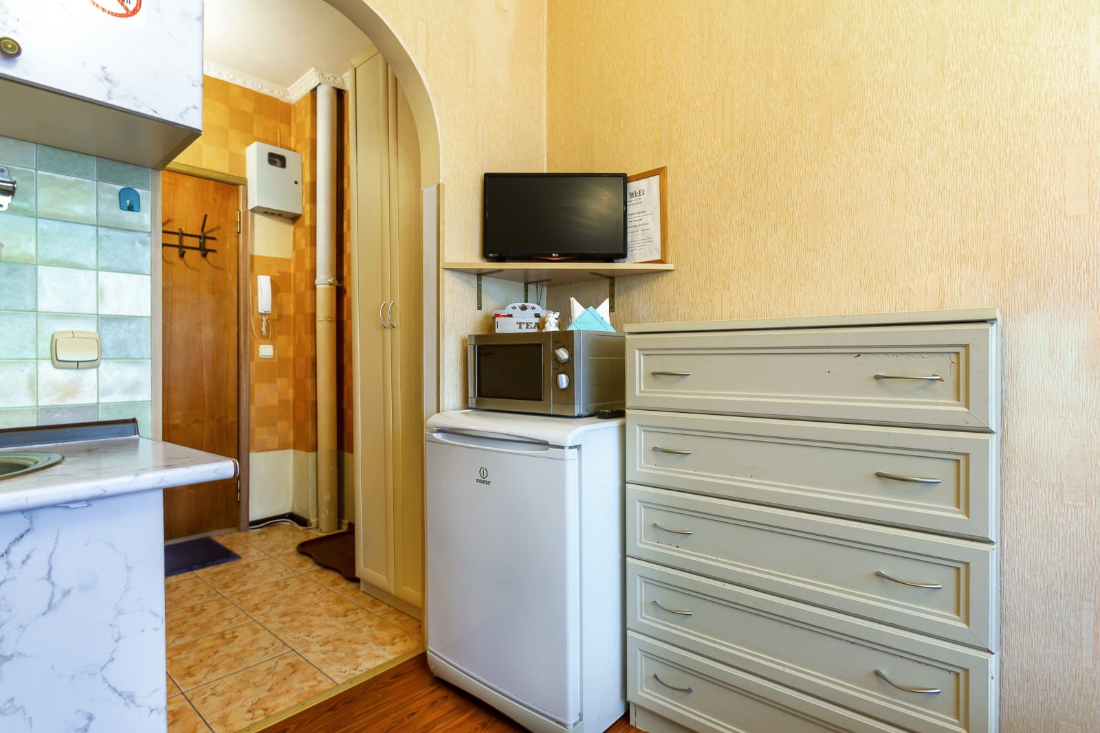 Квартира-студия на Фермском шоссе 32