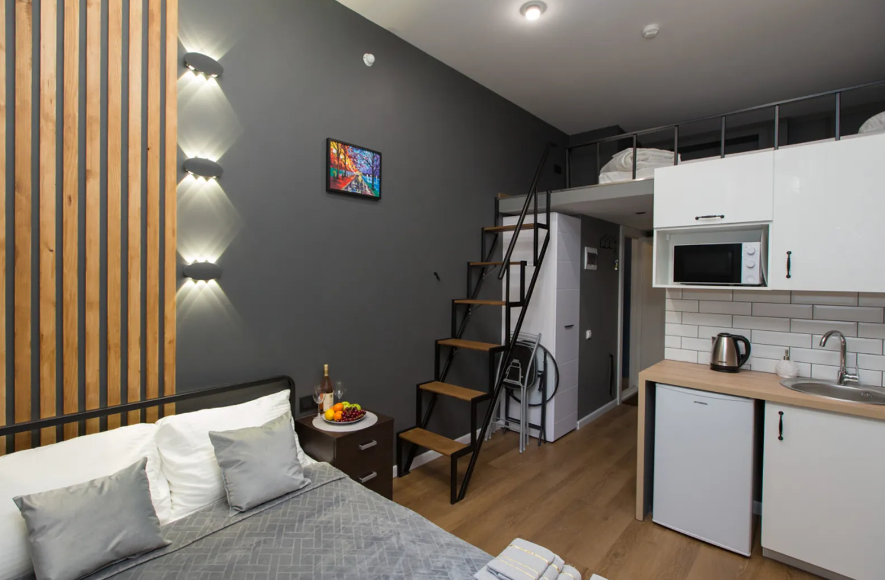 Стильная квартира на Спасском переулоке 9/24