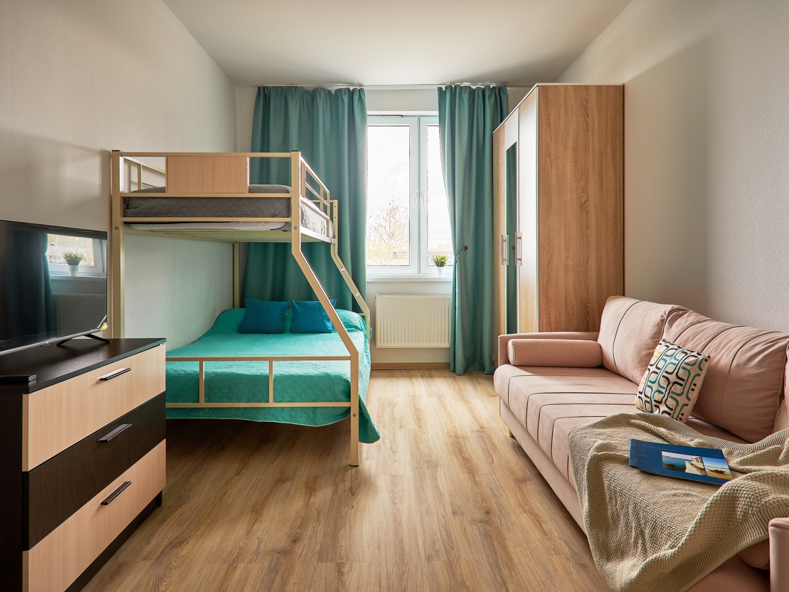 Двухкомнатная квартира Мокко на Лесной