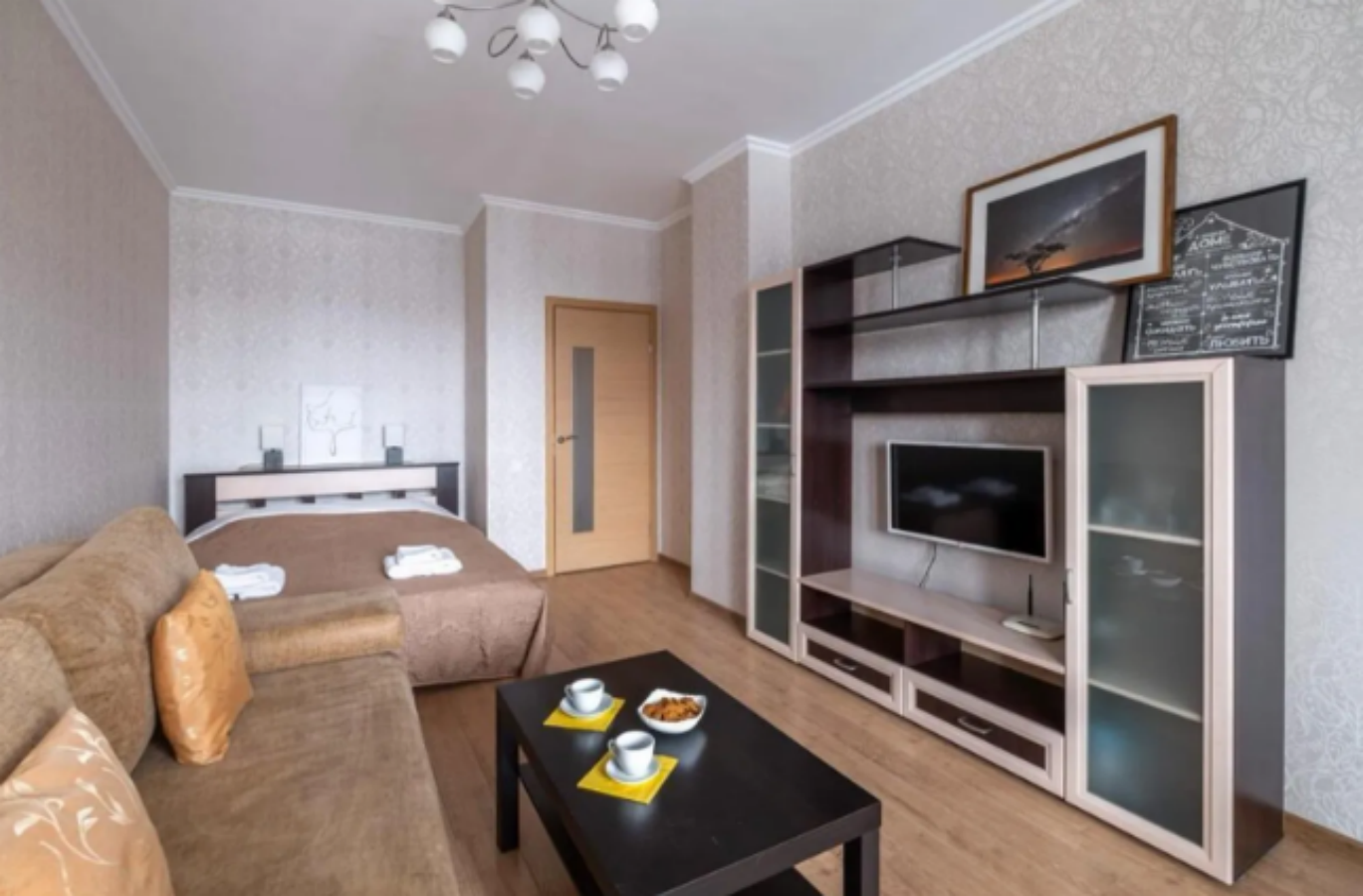 Идеально чистая однокомнатная квартира