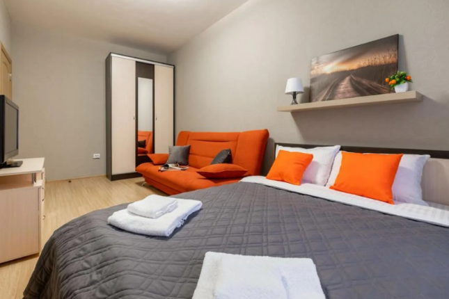 Чистая и уютная однокомнатная квартира