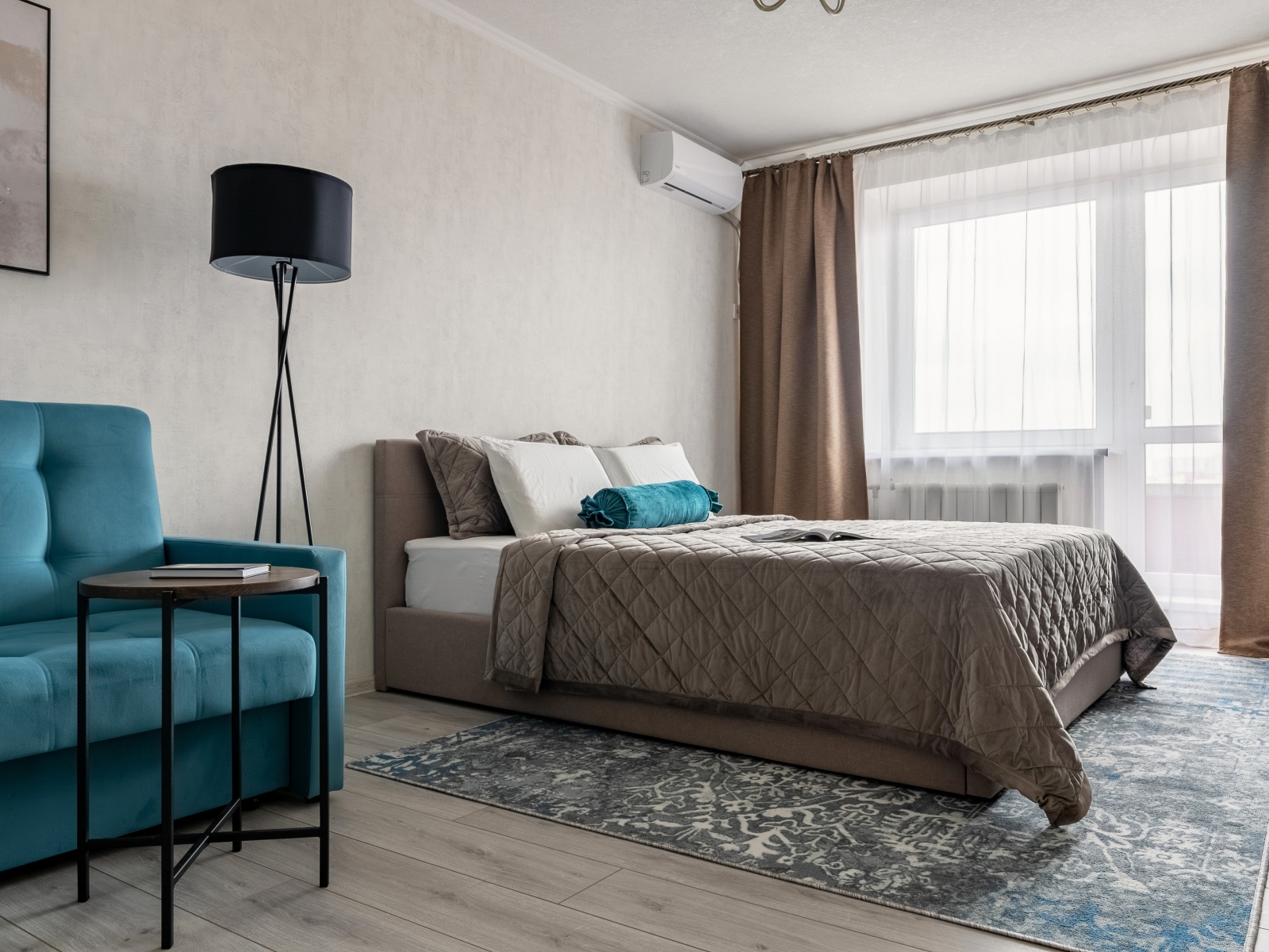 Светлая уютная однокомнатная квартира!