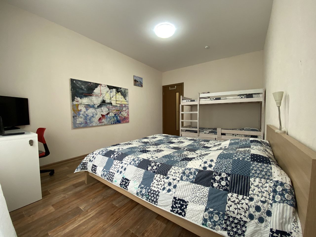 Уютная просторная квартира.