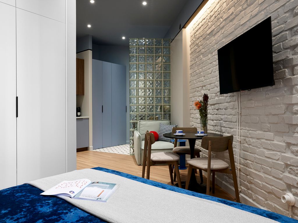 Уютная студия с дизайнерским ремонтом!