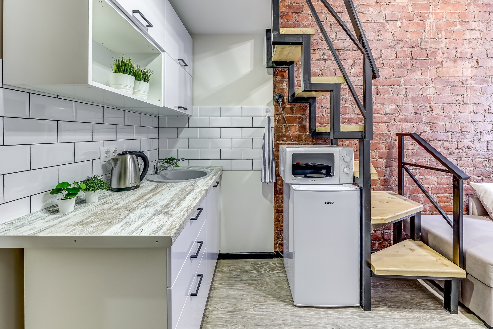 Двухуровневая студия в центре Санкт-Петербурга