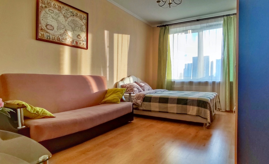 1к квартира на Дыбенко 11 к3