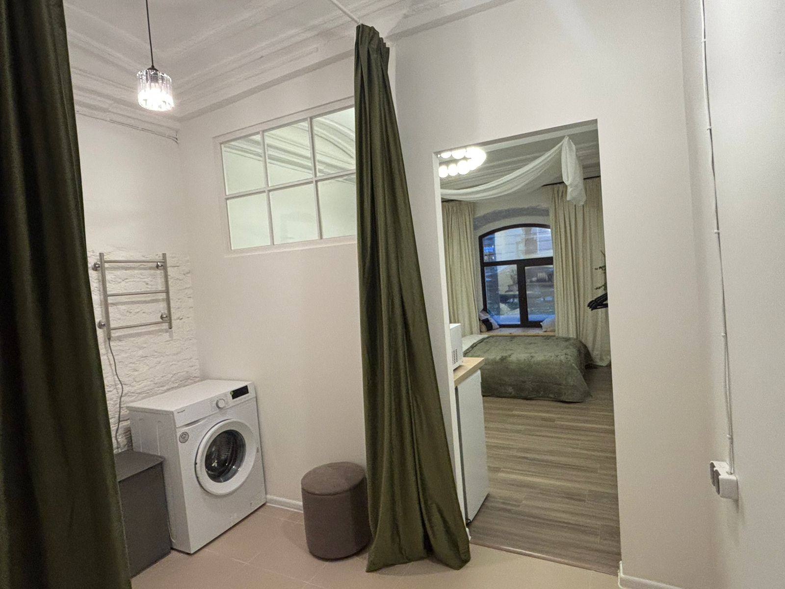 Стильная студия с парковкой