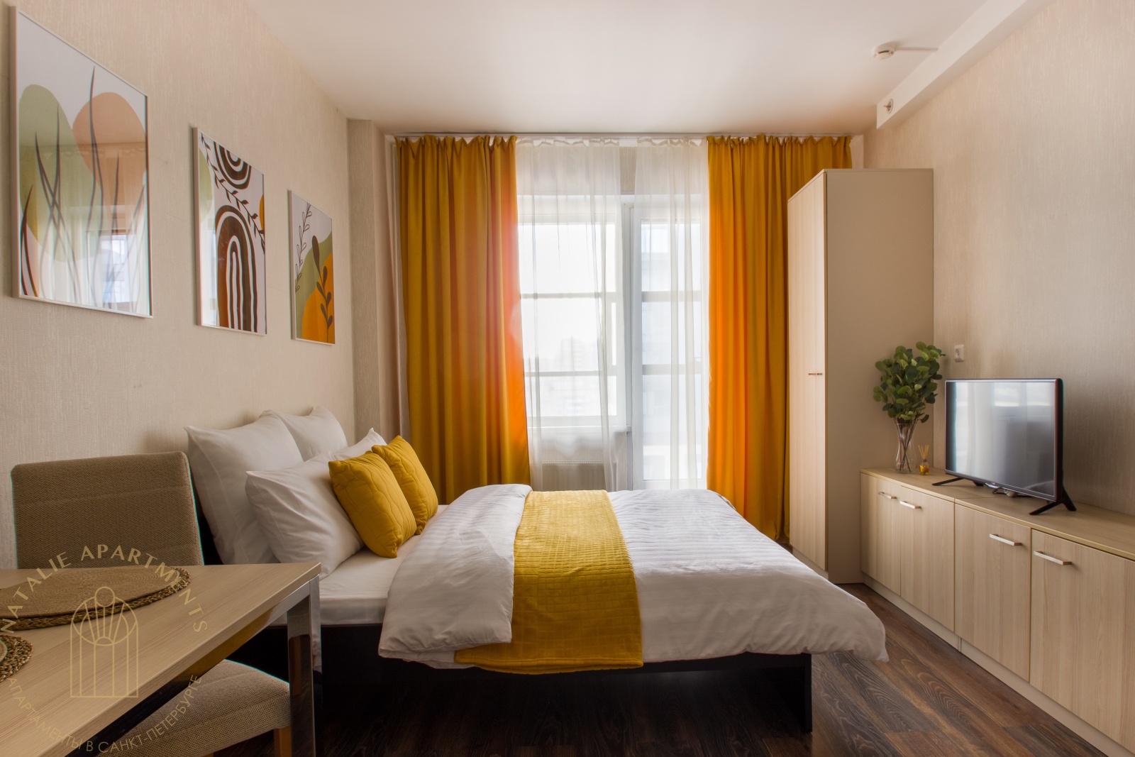 СТУДИЯ Natalie Apartments недалеко от Аэропорта Пулково