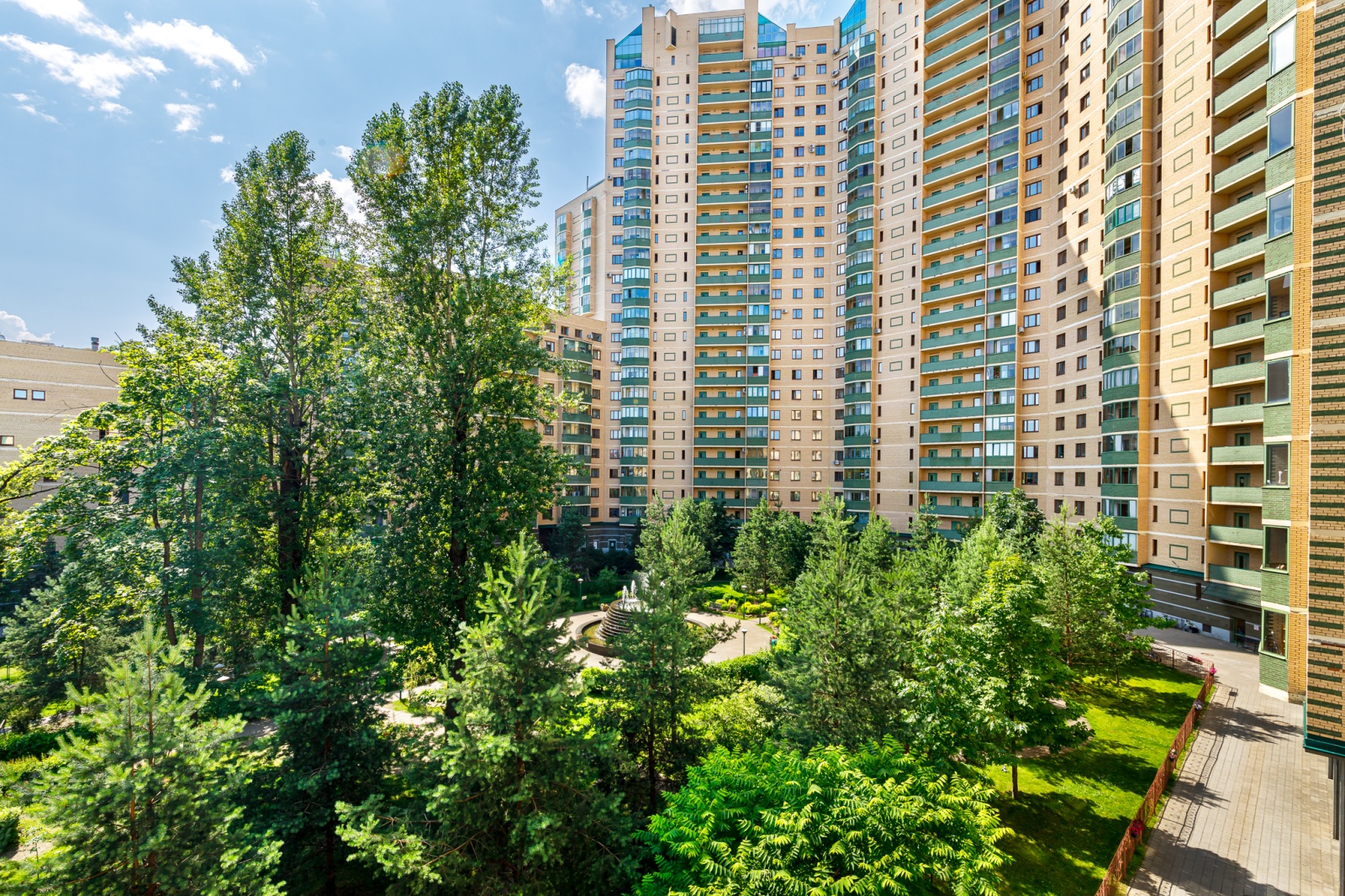 Однокомнатная вблизи парка