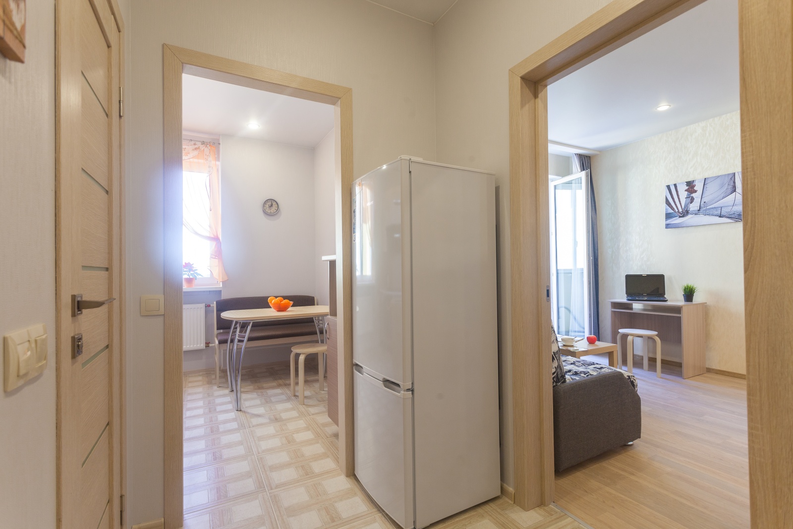 Однокомнатная квартира около метро "Пролетарская" №1