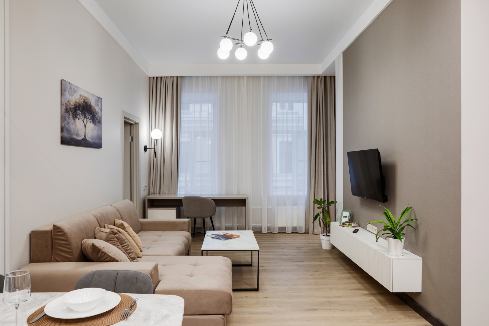  Просторная и комфортная квартира