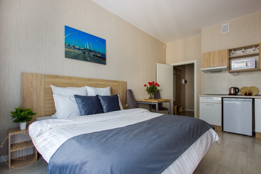 СТУДИЯ Natalie Apartments недалеко от Аэропорта Пулково