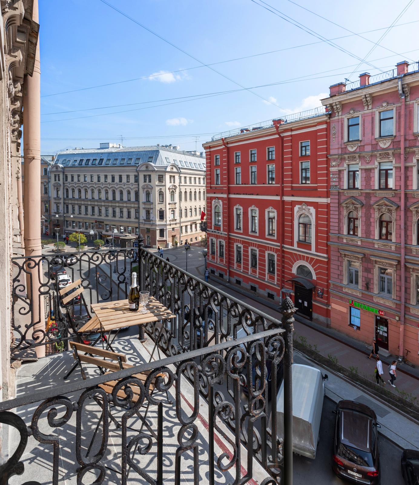 Уникальная Квартира в центре Спб с балконом и кондиционером