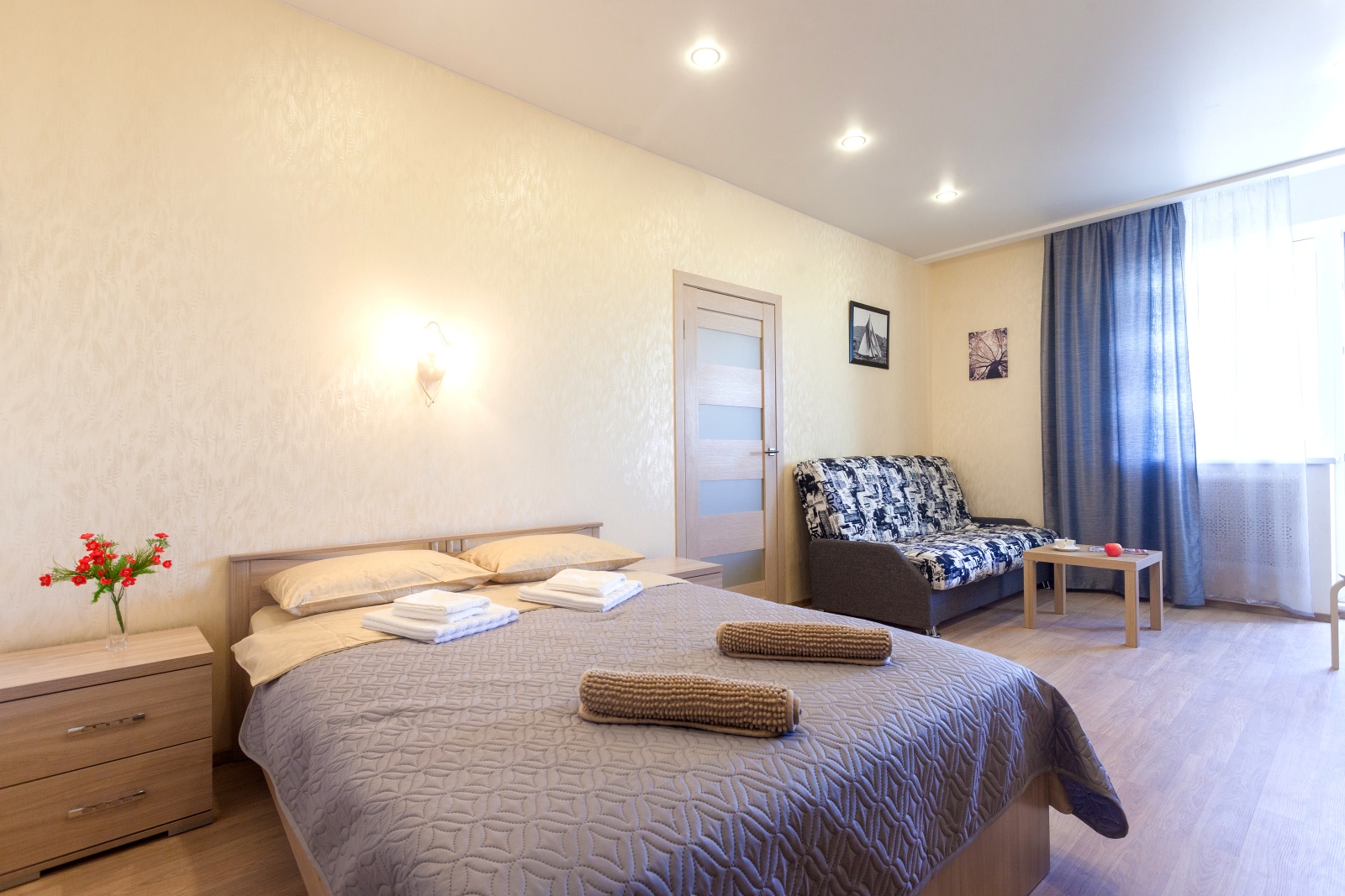 Однокомнатная квартира около метро "Пролетарская" №1