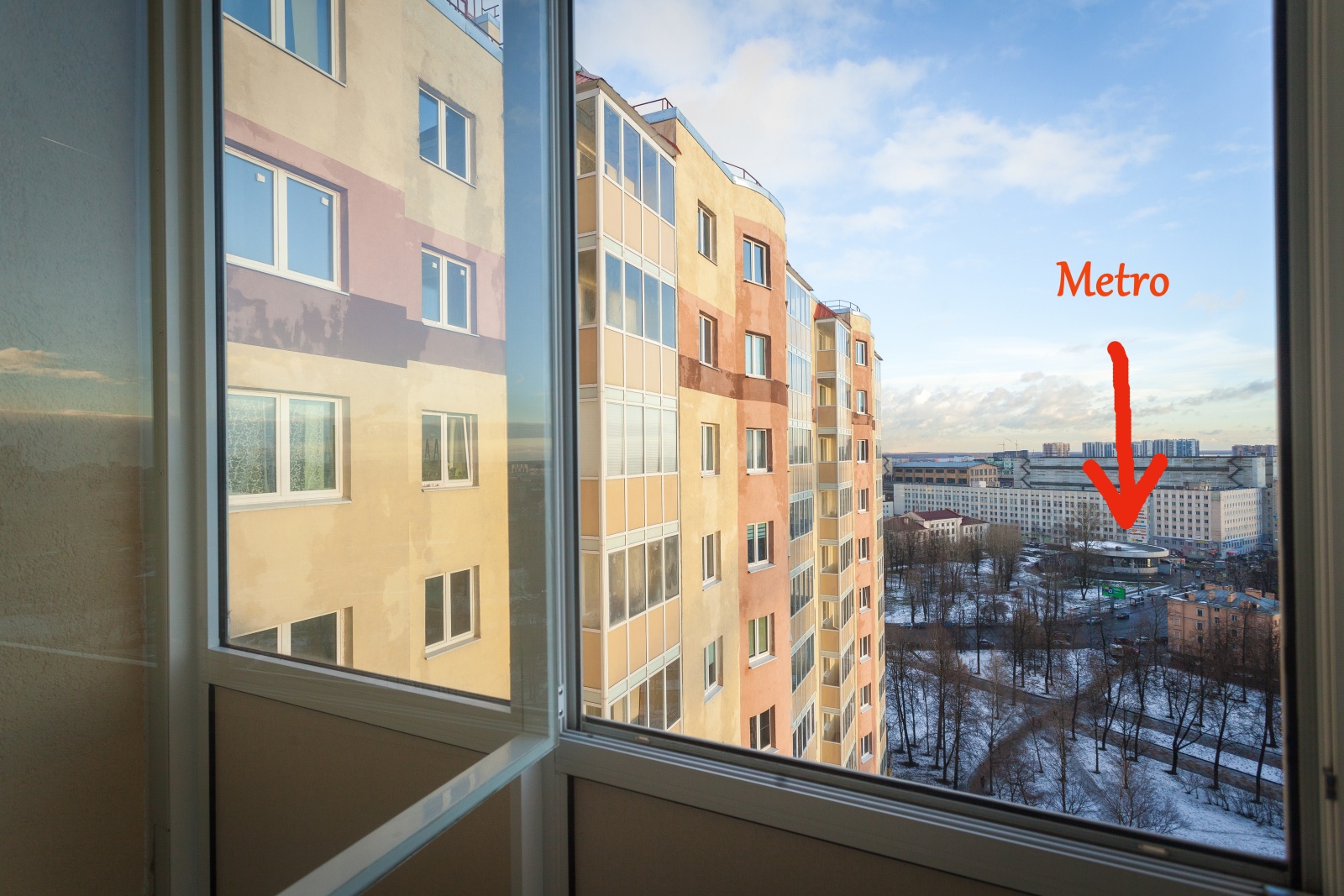 Однокомнатная квартира около метро "Пролетарская" №1