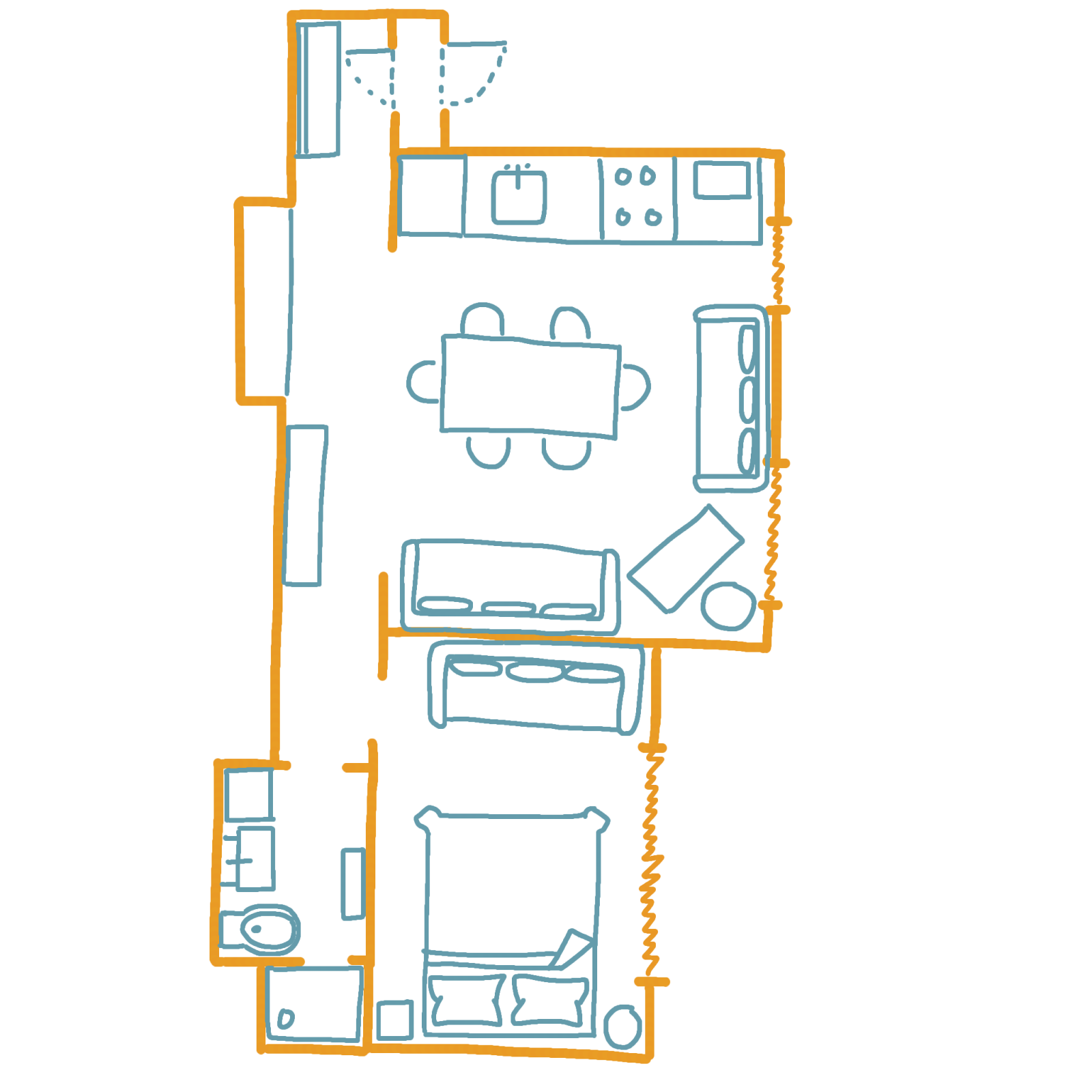 2-к квартира на Невский пр-т, 65