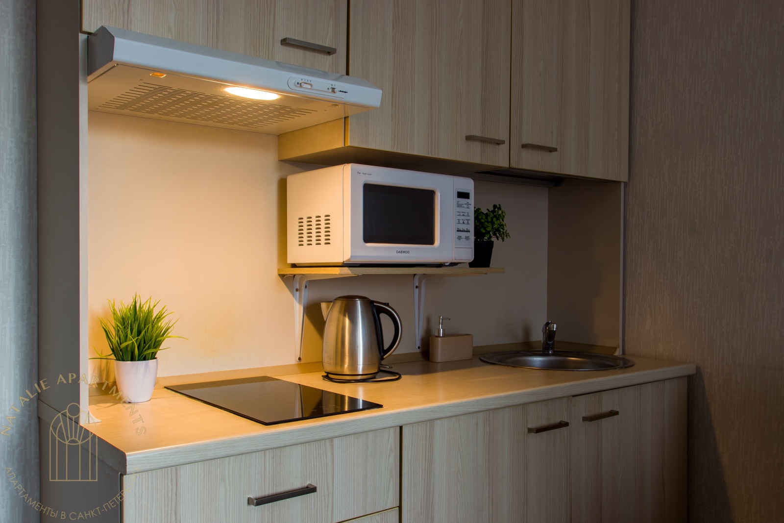 СТУДИЯ Natalie Apartments недалеко от Аэропорта Пулково