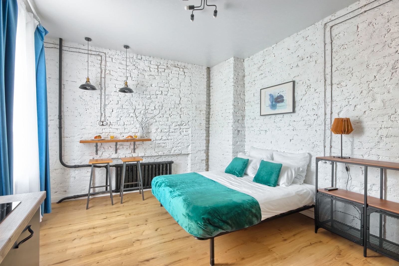 Стильная студия в тихом доме