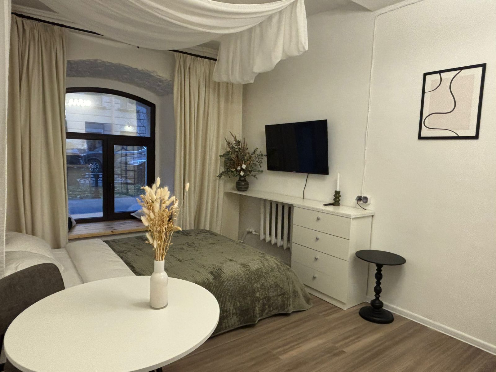 Стильная студия с парковкой