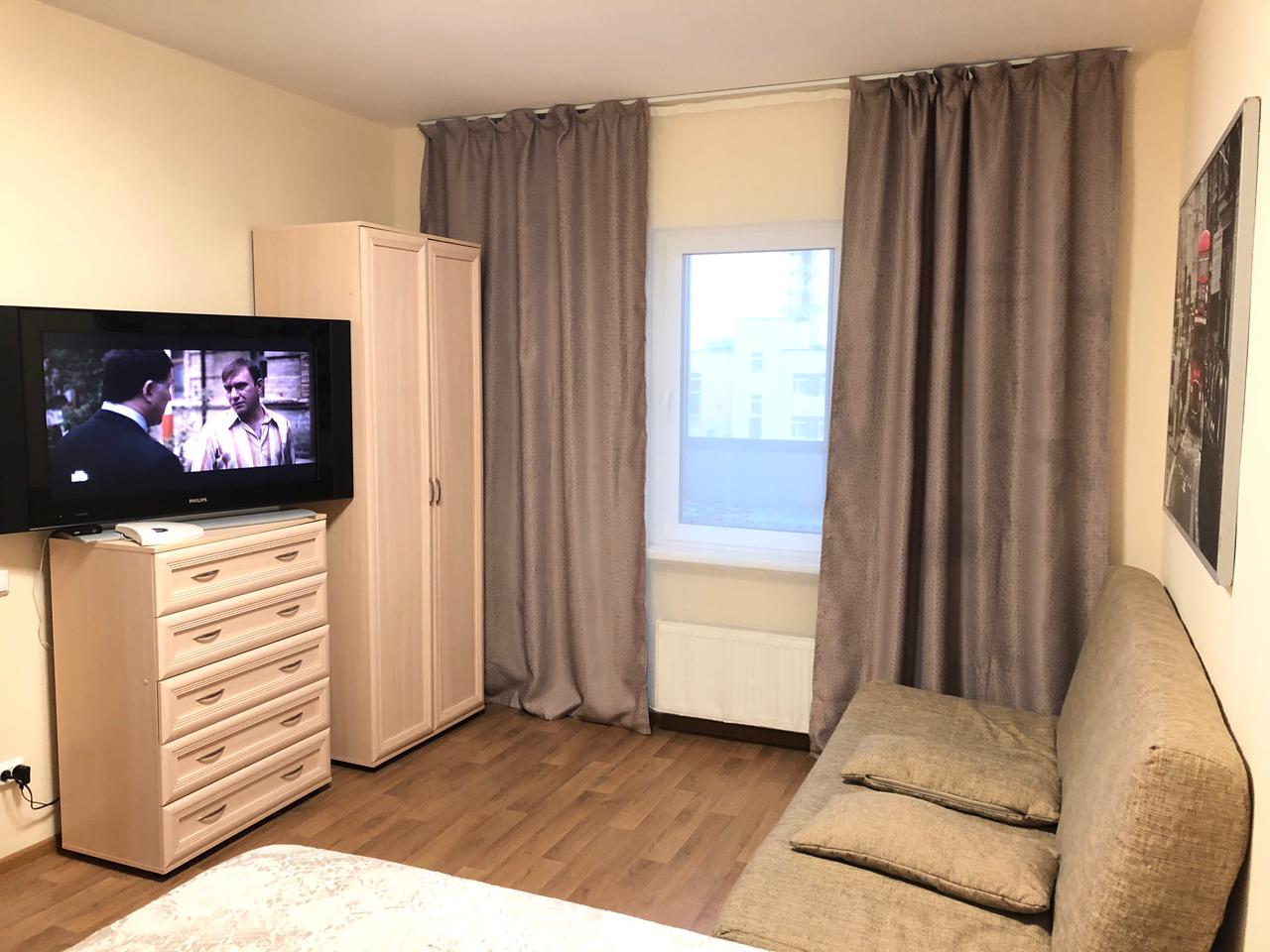 Едем в Питер - Уютные Апартаменты Гарден Вью-2 СОФИЯ евродвушка на Южном шоссе