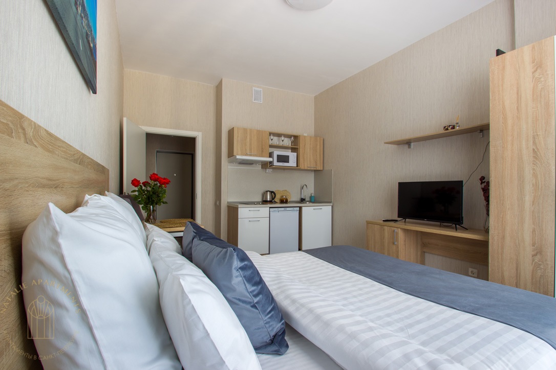 СТУДИЯ Natalie Apartments недалеко от Аэропорта Пулково