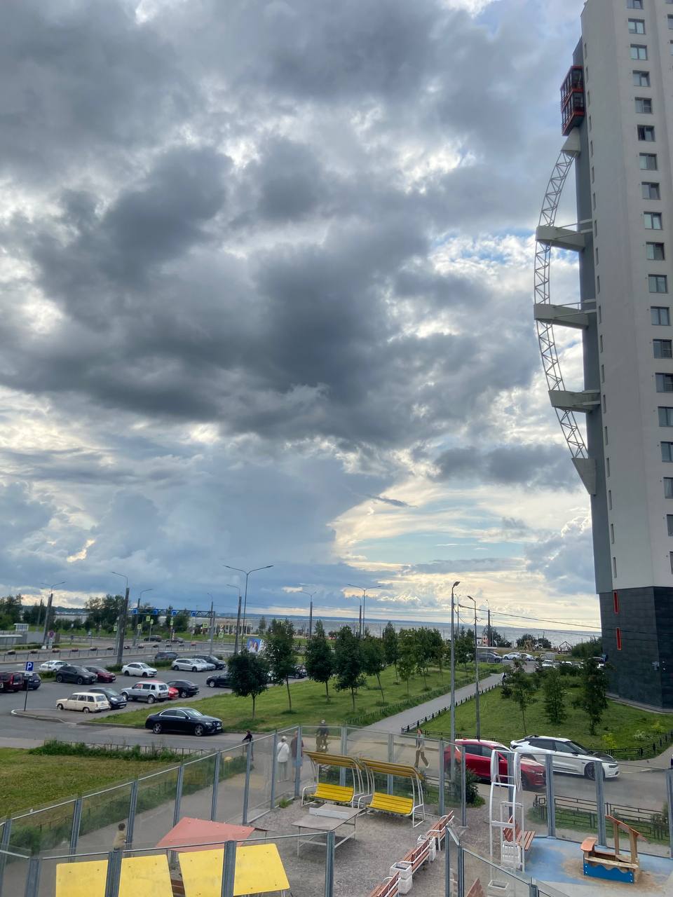 Закаты Финского залива.