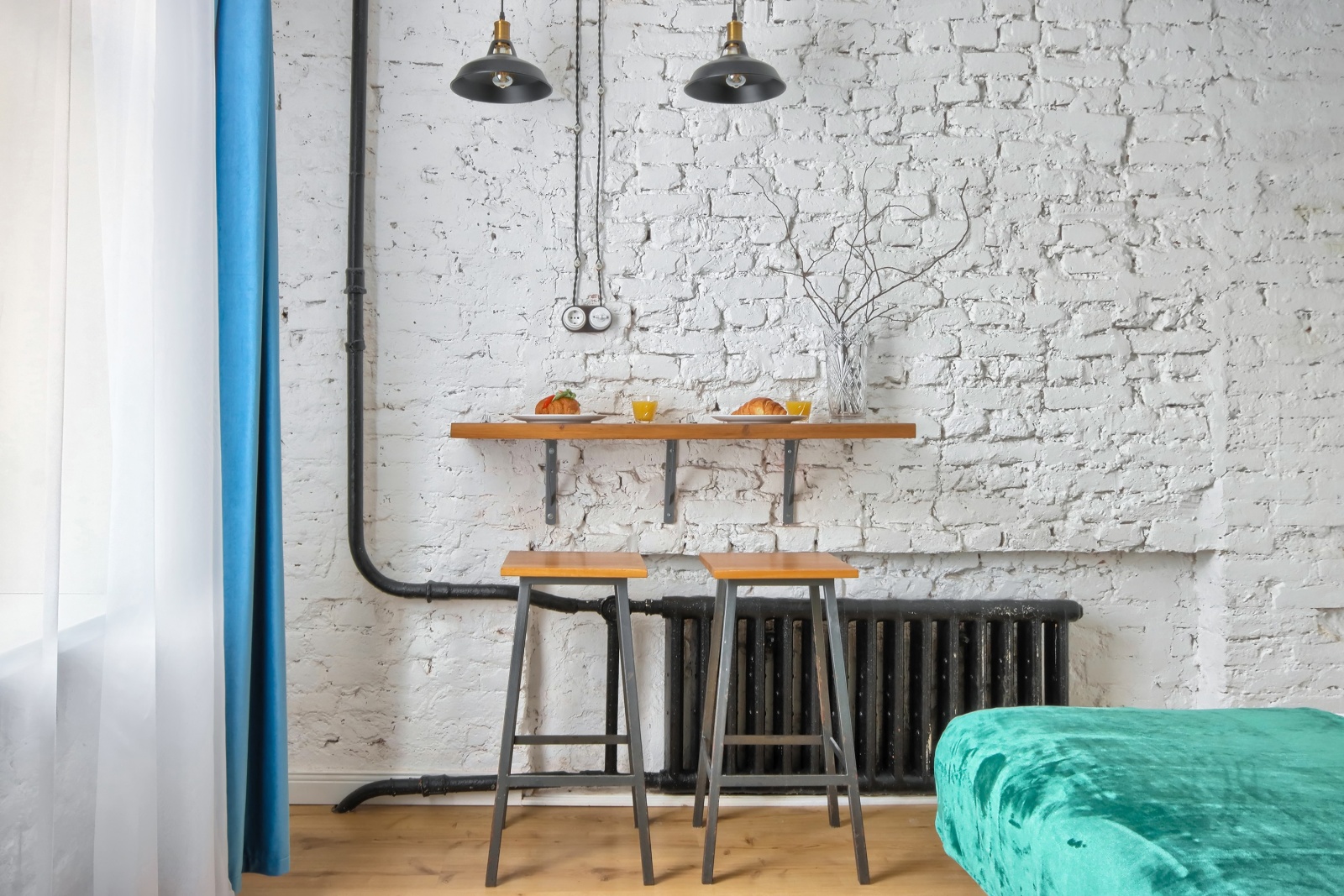 Стильная студия в тихом доме