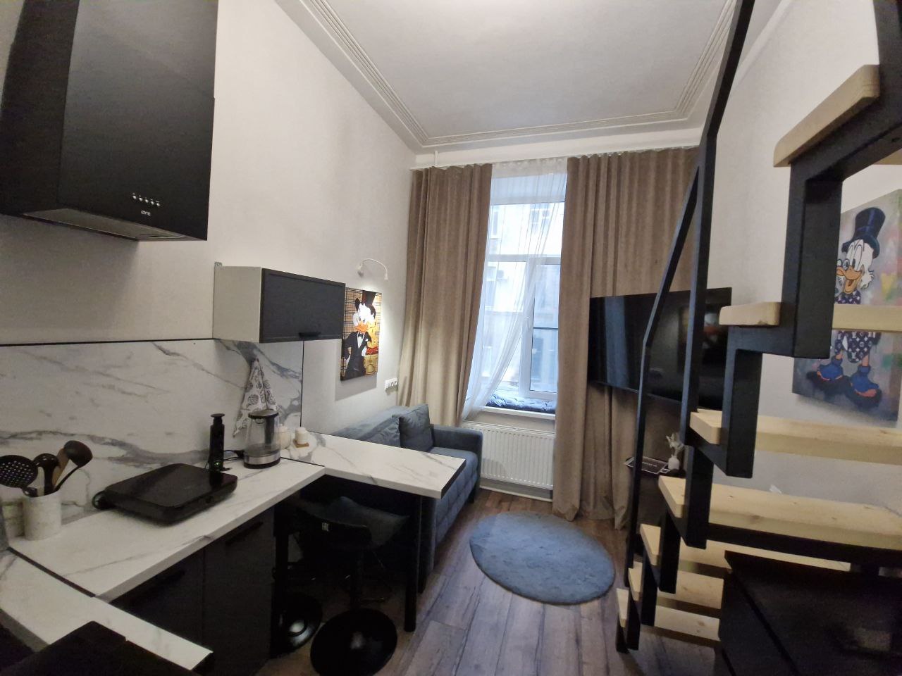 Квартира-студия APARTS в историческом центре, Боровая 11-13