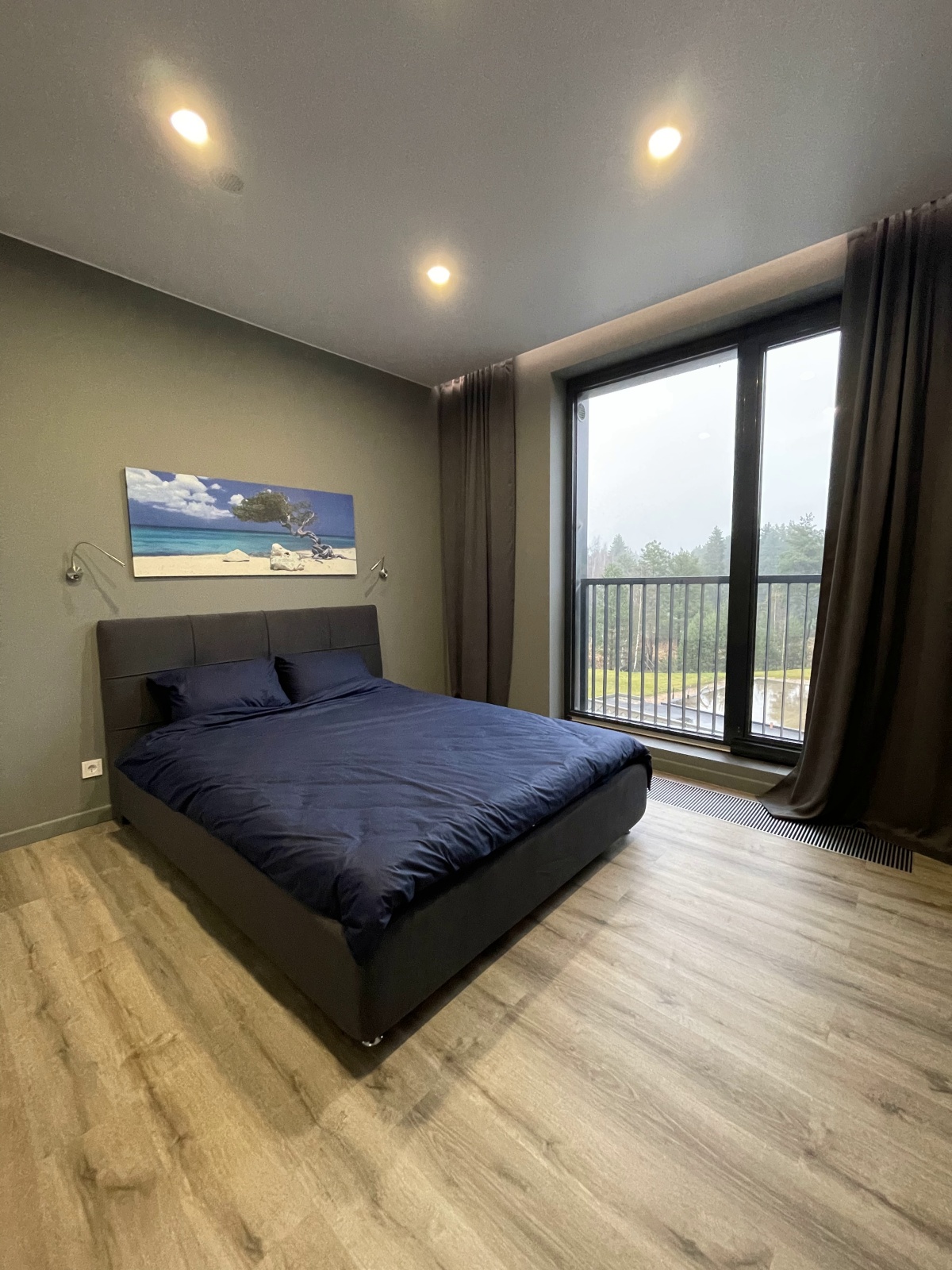 Современная квартира с видом на природу