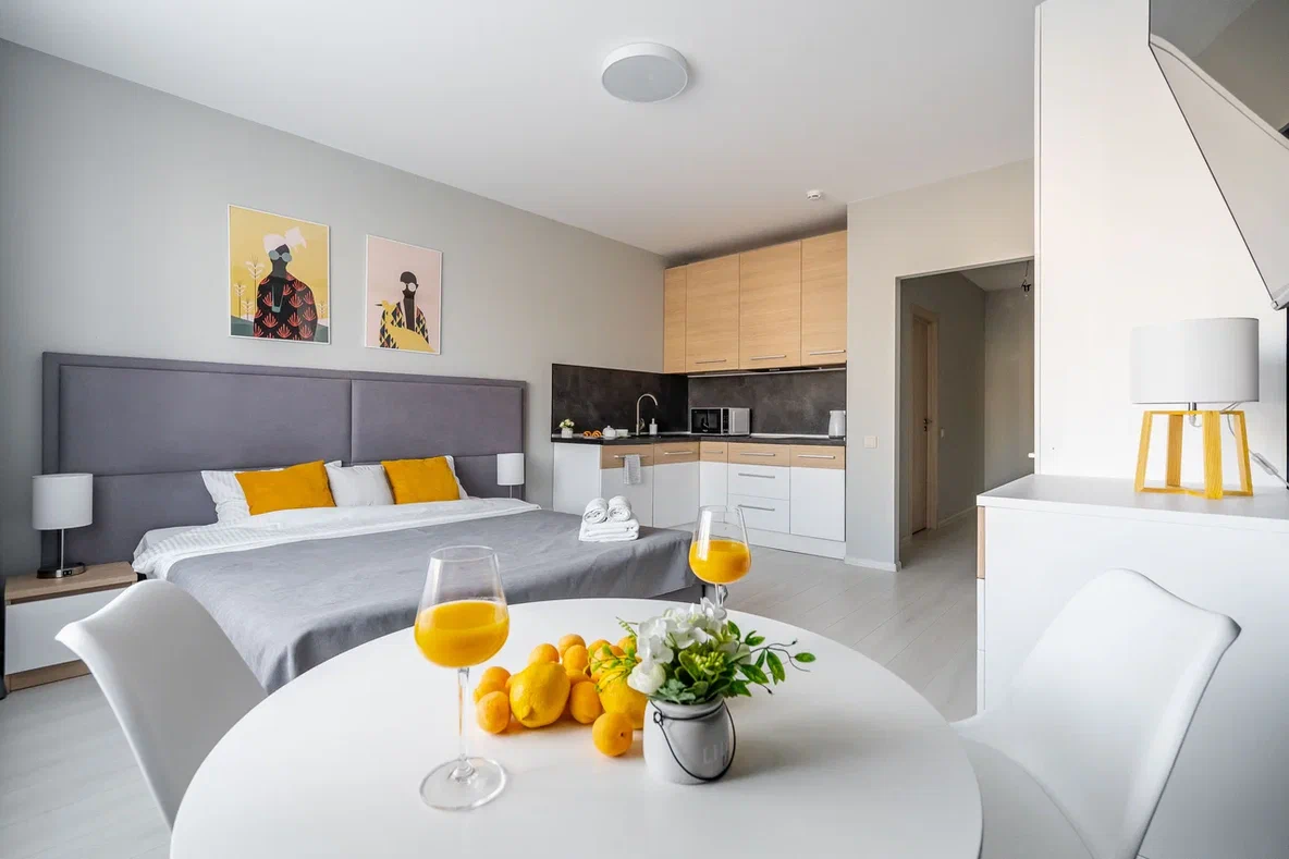 Большая студия в ЖК "Некст"