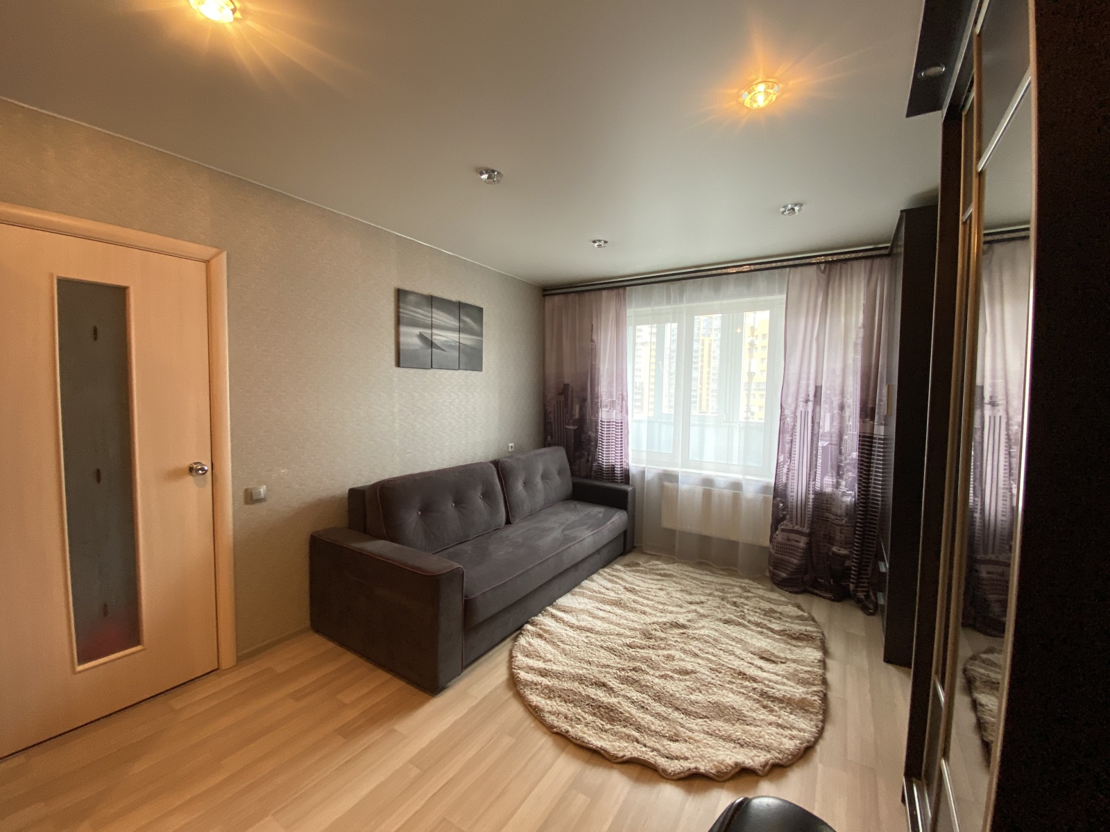 Уютная 1-комнатная квартира 35,6 кв метров